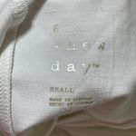 A New Day New Tank Dress Cream White Ruffle V-Neck Size S Small Photo 3