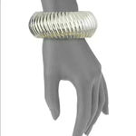 Saks 5th Avenue 𝅺saks Fifth Avenue Ribbed Cuffed Bracelet Photo 1