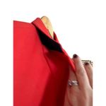 Merona orange two button tailored blazer jacket lined wool blend women 8 Photo 1