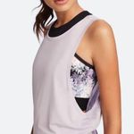 Alala ® Purple Mesh Tie-Back Tank Photo 0