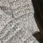 Frye  Women's Open Front Knit Cotton/Wool Blend Cardigan Pale Mauve Small Photo 3