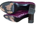 Coach  Colby Purple Patent Leather Heels size 9 Photo 7