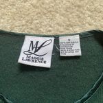 None Maggie Lawrence Green Knit Top Photo 4