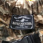 Vintage Winchester Hunting Camo Tactical Pants Baggy Wide Leg Cargos 90s Buckle Adjustable Waistband Size L Photo 4