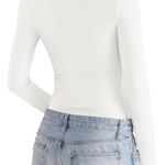 White Long Sleeve Top NWT Photo 1