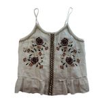 Shyanne  Women's L Large Floral Embroidered Cami Tank Top Cowgirl Western Rodeo Photo 1