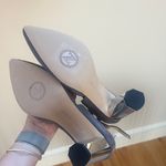 Adrienne Vittadini  Gray Suede Heels with Mirror Heel Photo 7