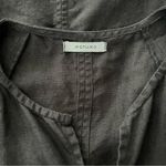 Motumo 15S1 Black Linen Dress, Sz L Size L Photo 15