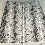 Wild Honey  Faux Leather Snake Print Women’s Mini Skirt Size Small Photo 6