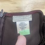 Coldwater Creek Vintage  Velvet Chiffon Maxi Dress 8P Goblin Fairy Grunge Witchy Photo 2