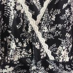 Cato Black Creme Stretch Top XL Plus Photo 3