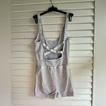 Women's Sleeveless Romper Gray Photo 4