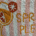 Wandering Moon | “Spritz Please” 🍹Beaded Bag Orange Photo 2