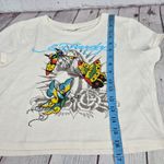 Ed Hardy Rhinestone Butterflies Cropped Baby T-Shirt L NWT Photo 11