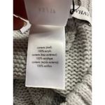 We Wore What  Womens XS Pull On Sweater Shorts Light Gray Cozy Chunky Knit New Photo 4