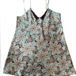 Adonna Vintage Hippie Boho Eclectic Earthy Psychedelic Lingerie Mini Slip Dress Photo 2