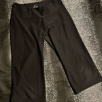 Nike Womens medium  Dri Fit Cropped wide leg athletic leggings  Photo 0