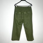 The Great  Sz 27 The Herringbone Trooper Slouchy Pants Army Green Photo 4