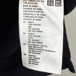 Uniqlo Ines de La Fressange Dress Women's Large Navy Blue Polka Dot Minimalist Photo 6