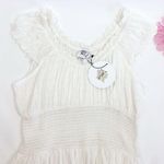 Princess Polly The Love Galore Romper White Petite Smocked Tiered Ruffle Shirred Photo 4