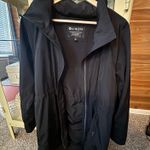 Athleta  Hooded Trench Jacket Black Photo 1