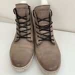 Blackstone Mens Sneakers 11 Grey Tan Leather Ankle Boots Hi Tops Casual City Gray Photo 1