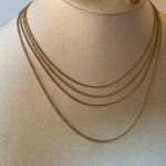 Vintage Signed “ Art Is Try T.M.” 4 Bands Choker 17” Gold Photo 4