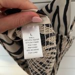 Dress Forum  Black and Cream Zebra Print Cropped Camisole Photo 3