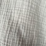 a.n.a  White Cropped Ruffle Spaghetti Strap Tank Top | Size L Photo 2