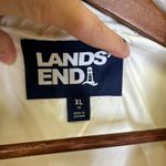 Lands' End Lands' End Down Winter Puffer Jacket Ivory Size XL Photo 5