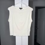 J.Crew NWT Refined Rib Shell Tank Top Ivory Photo 1