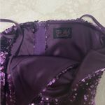 Hot Miami Styles Purple Shimmer Hoco Dress Photo 3