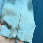 Cinq à Sept Cinq A Sept Silver Adalie Satin Hammered Drawstring Dress Pants Women’s Medium M Photo 4