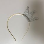 Forever 21 New - 3PC Set Silver Crown Headband, Blue Ombre Hair Extension and Nail Stickers Photo 3