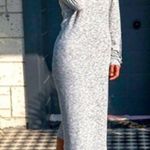 J.Jill Sweater Dress Turtleneck Long Sleeve Heather Grey Size M New w/Tag Photo 13