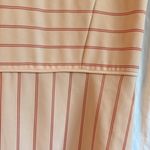 Emporio Armani Emporio Armoni Striped Pink Preppy Hourglass Short Sleeve Dress Photo 7