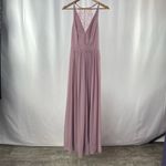 Lulus Love Spell Lace-Back Maxi Dress in Dusty Lavender Size Medium Photo 3