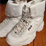 FILA  Disrupt ballistic casual sneakers in white 7 Photo 2