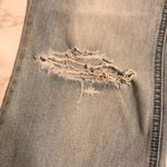 Celebrity Pink  distressed light wash denim lo rise flare jeans size 28 Photo 10