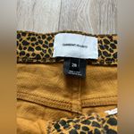 Current/Elliott Current Elliott High Waist Stiletto Leopard Print Jeans Size 28 Photo 5