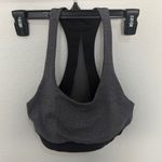 Lululemon Invigorate Sports Bra Heathered Black / Black Mesh Size 6 Racerback Photo 3