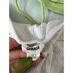Garage  White crop top size small Photo 4
