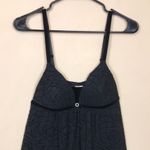 Ambrielle Women’s Babydoll Floral Velvet Black Sheer Body Intimate Tank Slip Size M Photo 1