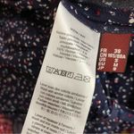 Comptoir Des Cotonniers Navy Blue Confetti Print Bow Waist Flowy Skirt womens S Photo 13