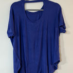 Hayden  Royal Blue Short Sleeve Tee Photo 0