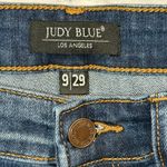 Judy Blue  Distressed Skinny Fit Jeans with Red Details, sz 9 Photo 2