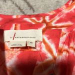 Anthropologie  dress new size XS. V neck pink white. Photo 2