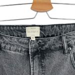 Eloquii The Barrel Leg Jean High Rise Denim Vintage Black Plus Size 16 Photo 5