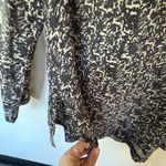 Blouse black white floral 100% Silk Size XS Photo 5