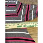 LuLaRoe T Shirt Size XS Stripe Tunic Top Hi-Low Loungewear Preppy Comfy Stretch Photo 5